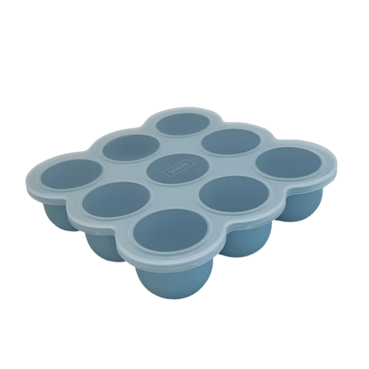 Gniste multifunksjons silikonform for frysing - 10x60ml porsjonsbrett - farskapet