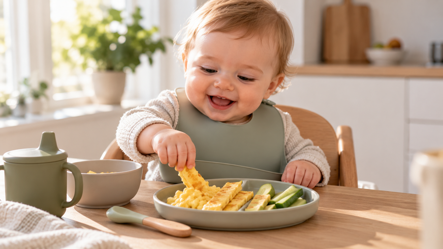 Når kan baby spise egg?