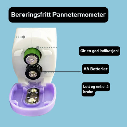 Berøringsfritt Pannetermometer til Baby - farskapet