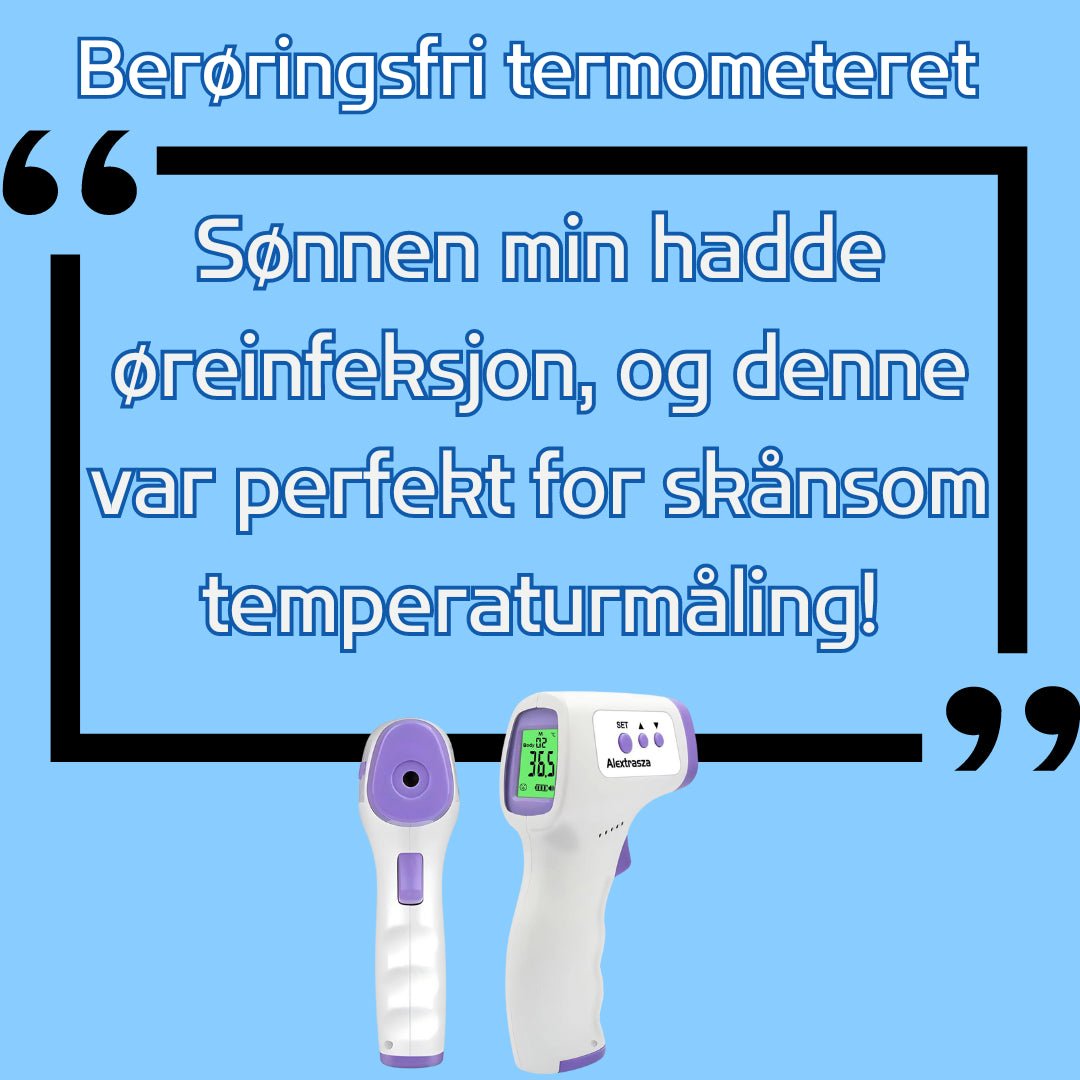 Berøringsfritt Pannetermometer til Baby - farskapet