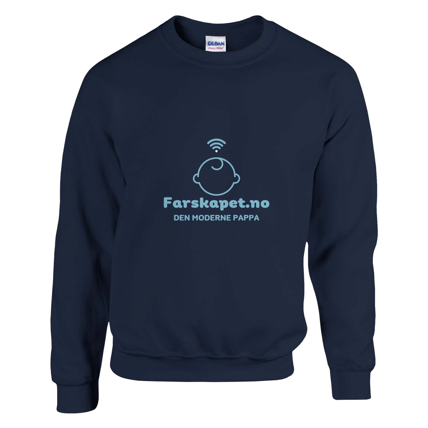 Farskapet.no classic unisex crewneck genser - farskapet