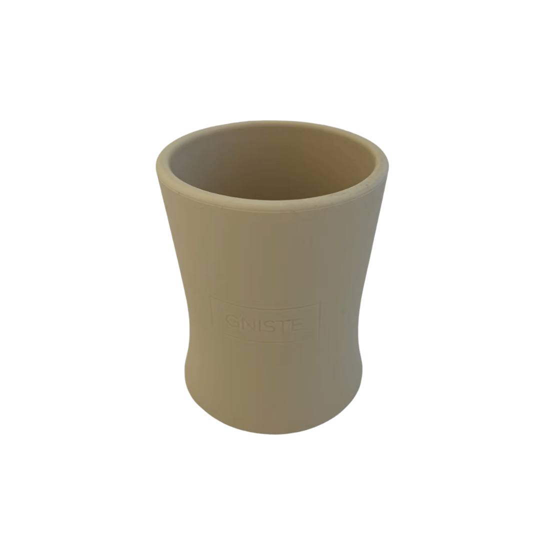 Gniste åpen silikonkopp for blw - 225ml treningskopp for baby - farskapet