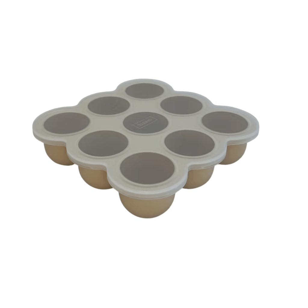 Gniste multifunksjons silikonform for frysing - 10x60ml porsjonsbrett - farskapet
