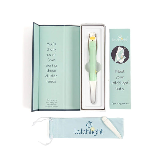 LatchLight - Breast and Bottle Feeding Nightlight and Latch - Assist Tool - farskapet