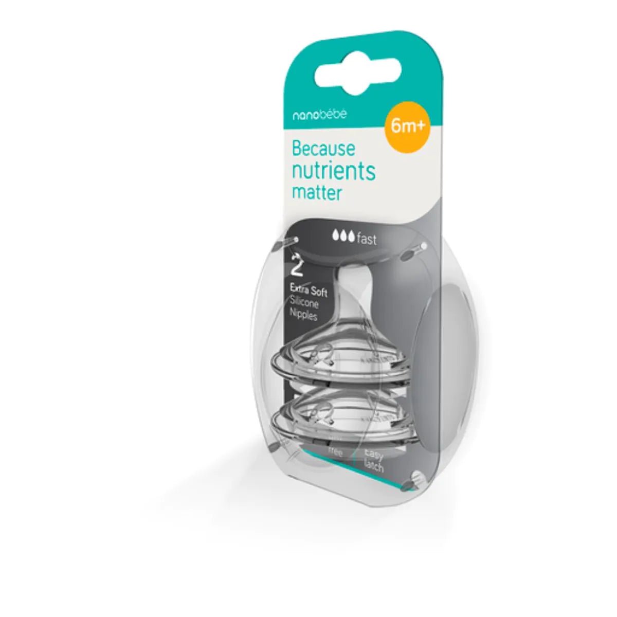 Nanobébé Silikon tåtesmokker - farskapet
