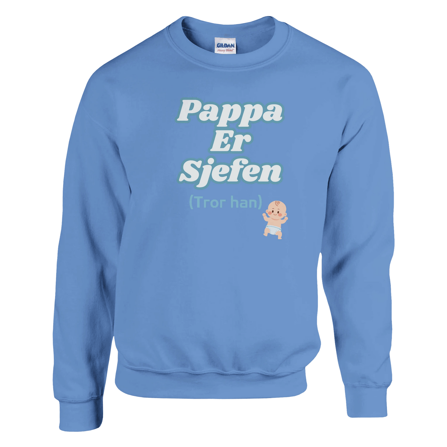 Pappa er sjefen - Premium unisex genser! 👔 - farskapet