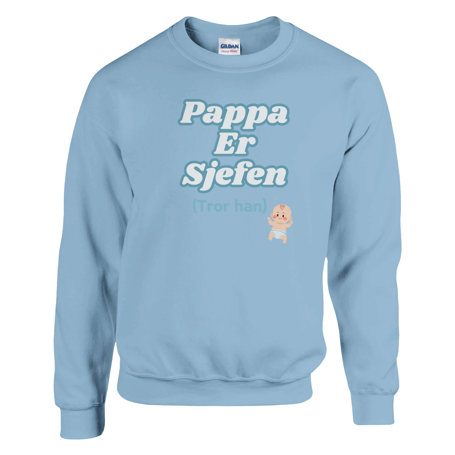 Pappa er sjefen - Premium unisex genser! 👔 - farskapet