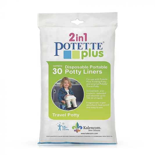 Potette Plus - Engangsposer til reisepotte - 30pk - farskapet